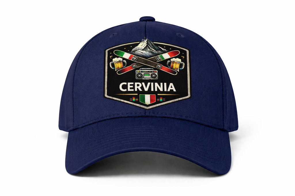 Cervinia – Après-Ski Cap - Navy Blue | Limited Edition