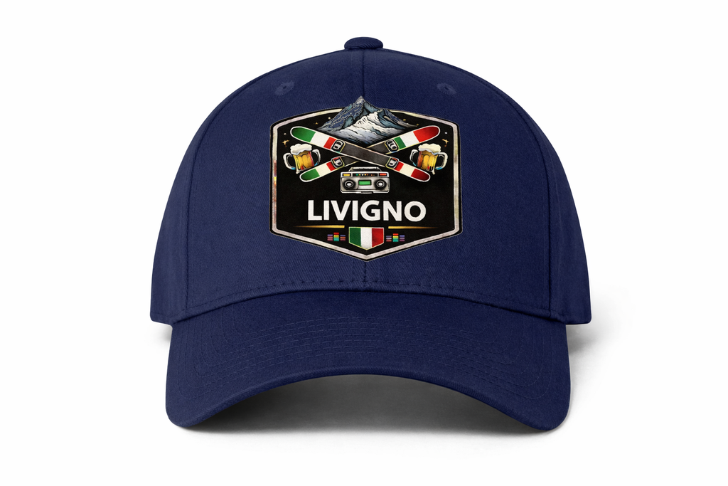 Livigno – Après Ski Cap - Navy Blue | Limited Edition
