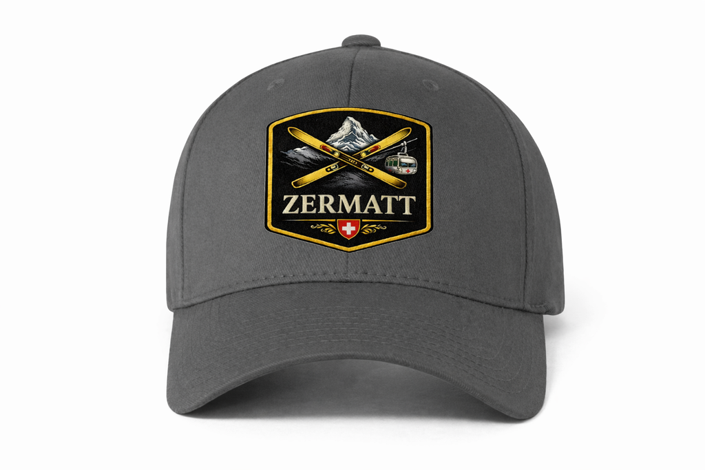 Zermatt – Alpine Prestige Cap Charcoal – Limited Edition