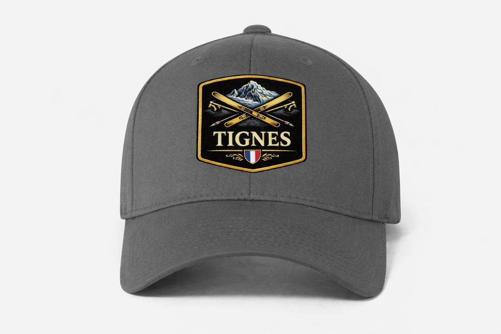 Tignes – Alpine Prestige Cap Charcoal – Limited Edition