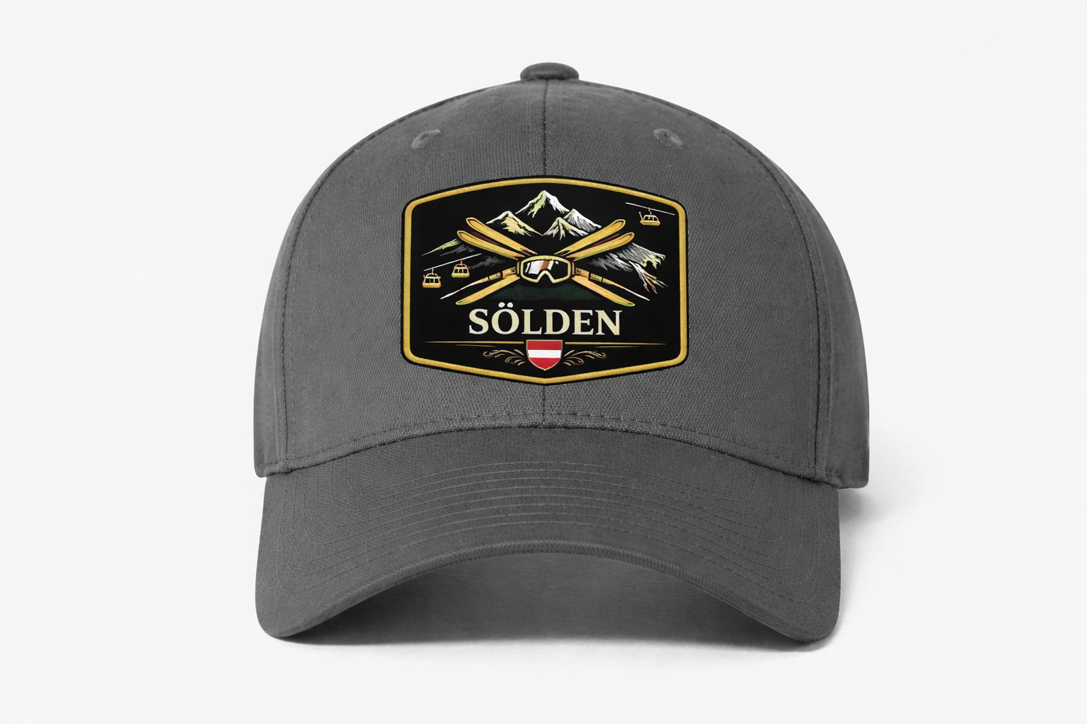 Sölden – Alpine Prestige Cap Charcoal – Limited Edition