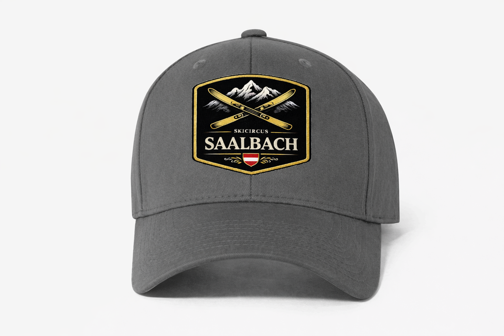 Saalbach – Alpine Prestige Cap Charcoal – Limited Edition