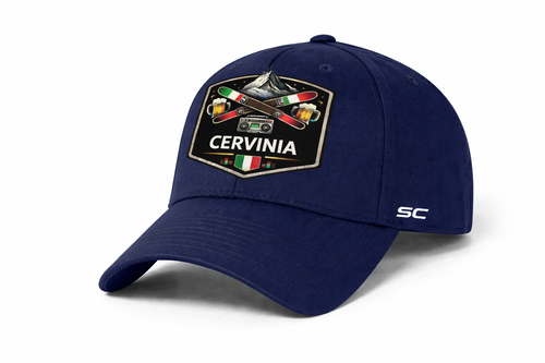 Cervinia – Après-Ski Cap - Navy Blue | Limited Edition