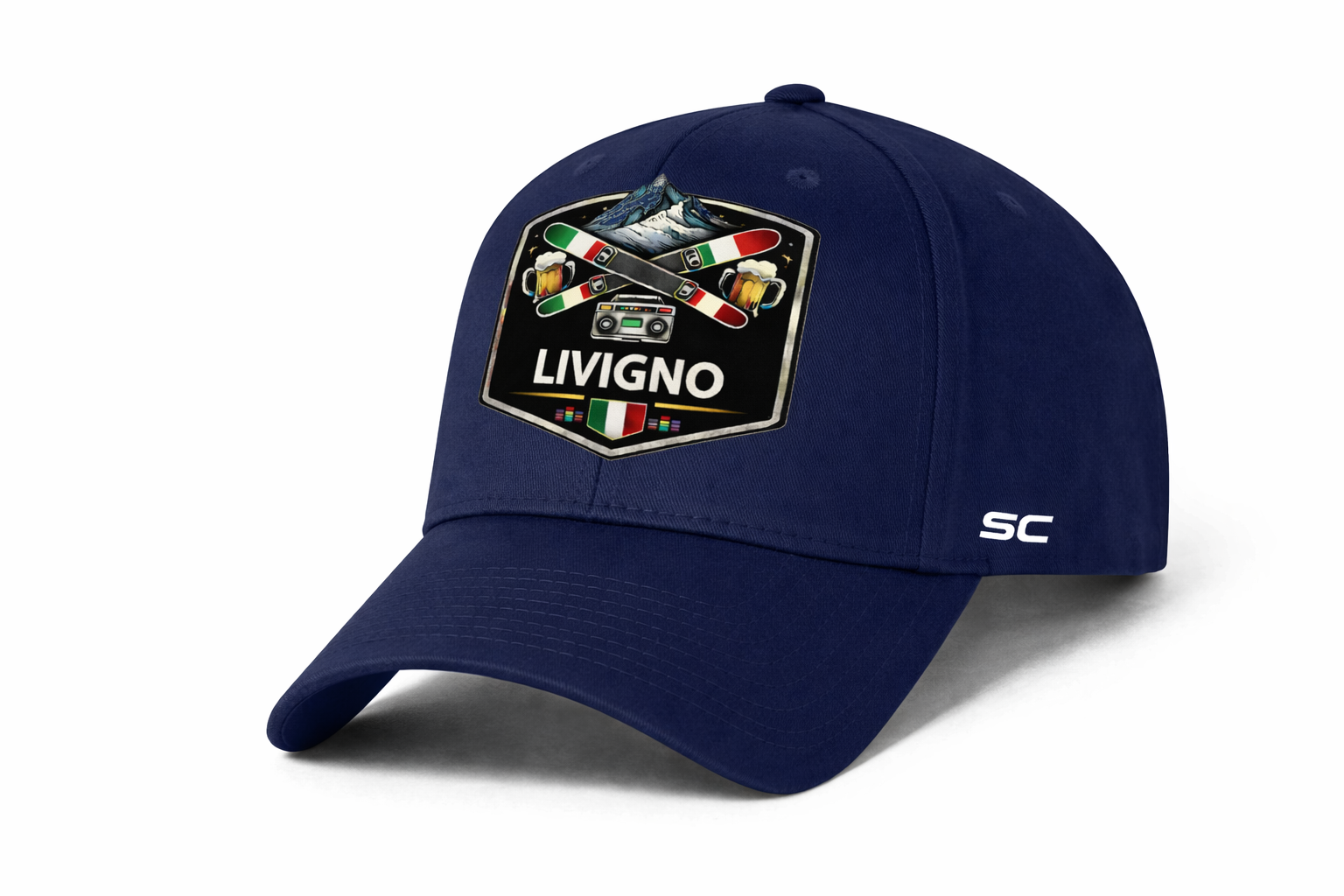 Livigno – Après Ski Cap - Navy Blue | Limited Edition