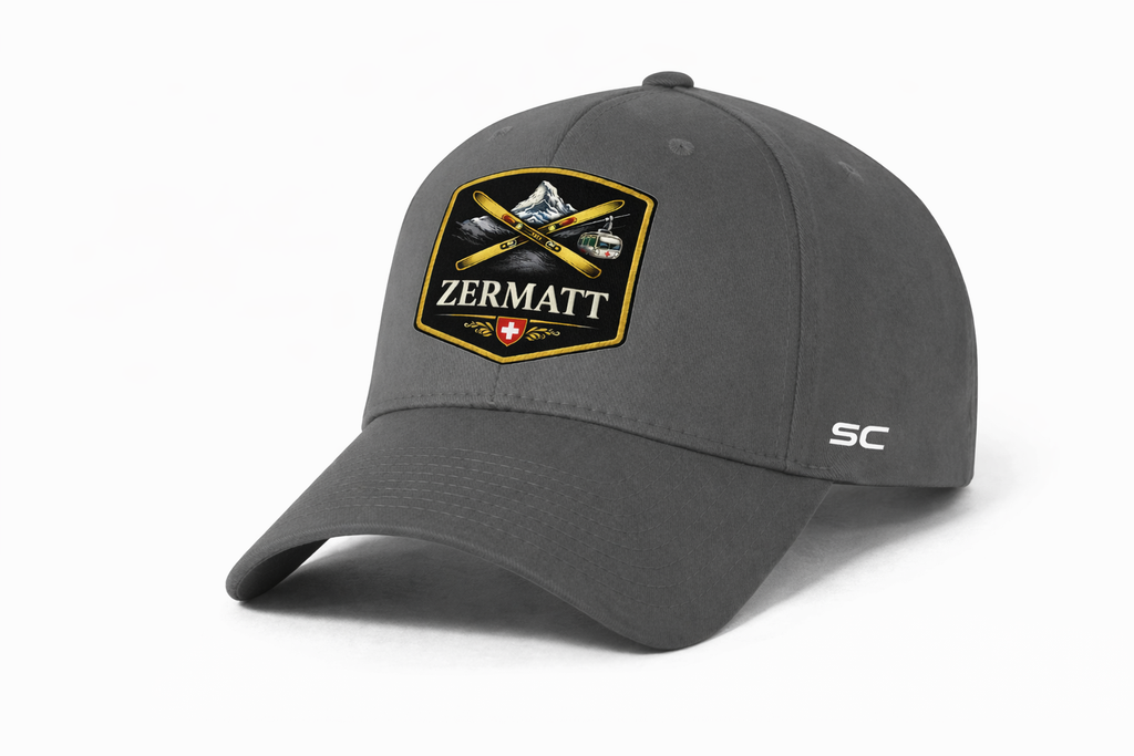 Zermatt – Alpine Prestige Cap Charcoal – Limited Edition