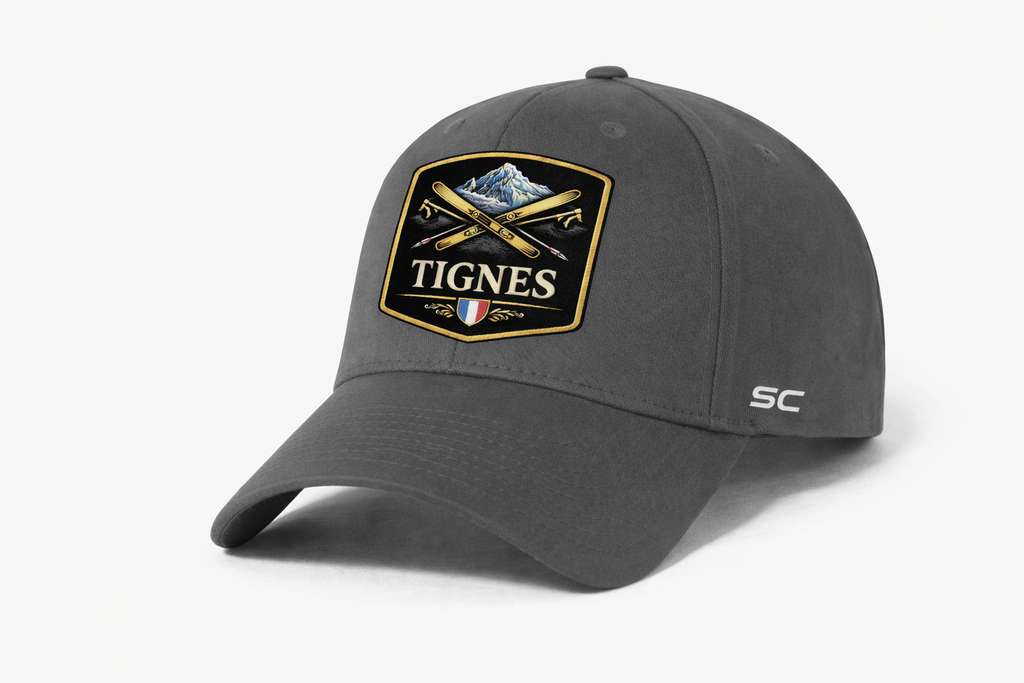 Tignes – Alpine Prestige Cap Charcoal – Limited Edition