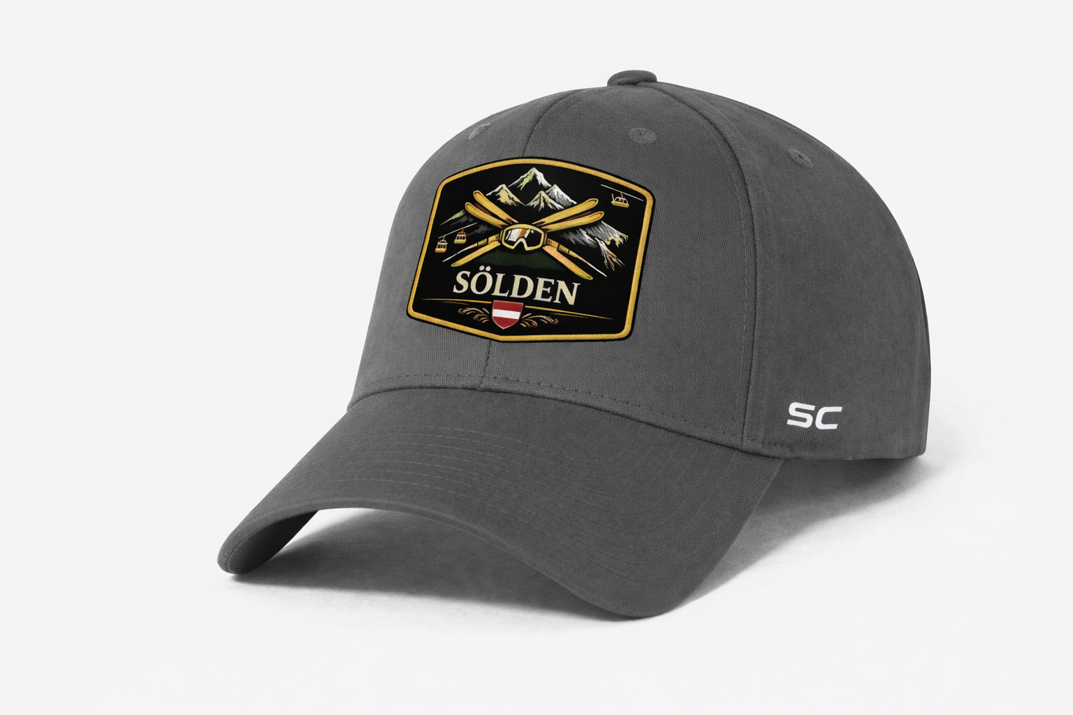 Sölden – Alpine Prestige Cap Charcoal – Limited Edition